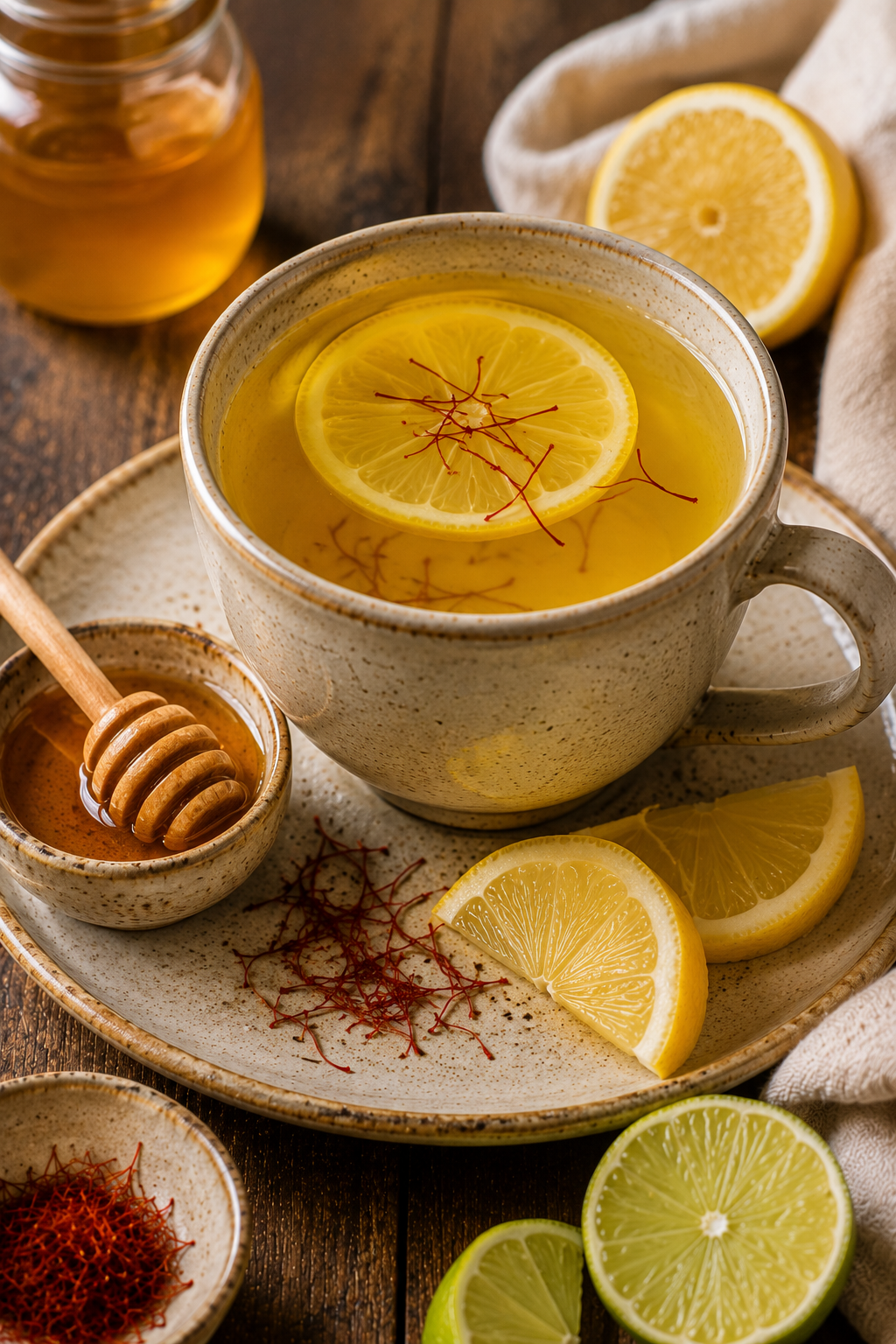 Saffron tea