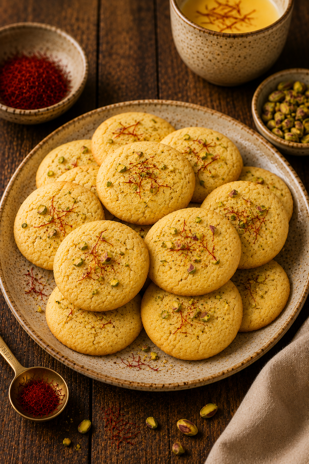 Saffron cookies